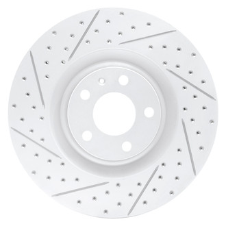 DFC® - Drilled and Slotted Front Driver Side Brake Rotor