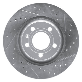 DFC® - Drilled and Slotted Rear Passenger Side Brake Rotor