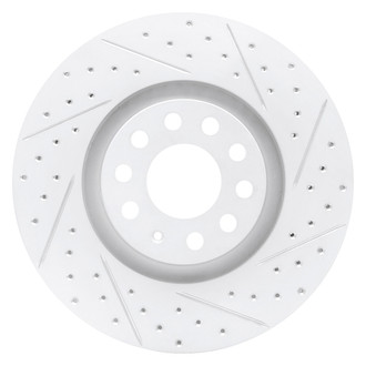DFC® - Drilled and Slotted Front Passenger Side Brake Rotor