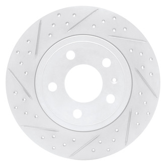 DFC® - Drilled and Slotted Rear Driver Side Brake Rotor