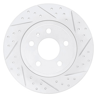 DFC® - Drilled and Slotted Rear Passenger Side Brake Rotor