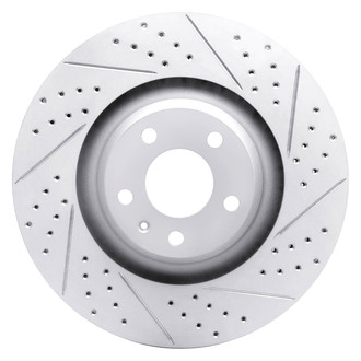 DFC® - Drilled and Slotted Front Passenger Side Brake Rotor