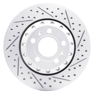 DFC® - Drilled and Slotted Rear Passenger Side Brake Rotor