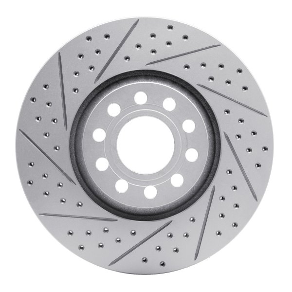 DFC® - Drilled and Slotted Front Drilled and Slotted Brake Rotor