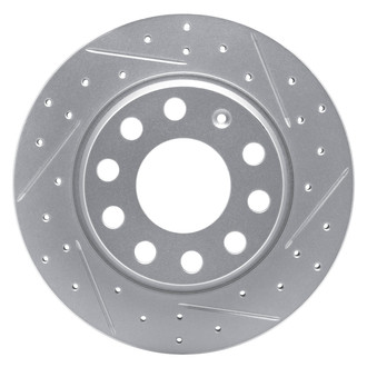 DFC® - Drilled and Slotted Rear Passenger Side Brake Rotor
