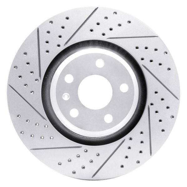 DFC® - Drilled and Slotted Front Drilled and Slotted Brake Rotor