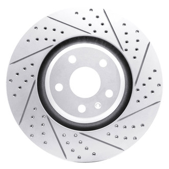 DFC® - Drilled and Slotted Front Passenger Side Brake Rotor
