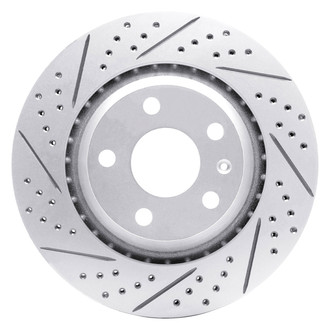 DFC® - Drilled and Slotted Rear Driver Side Brake Rotor