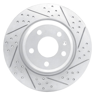 DFC® - Drilled and Slotted Rear Passenger Side Brake Rotor