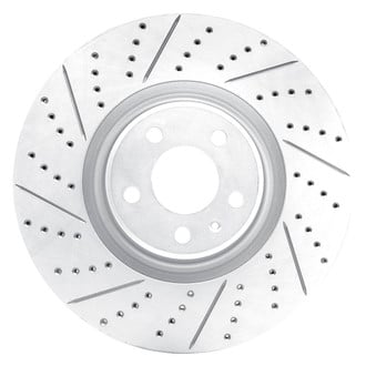 Dynamic Friction Company® - Drilled and Slotted Brake Rotor