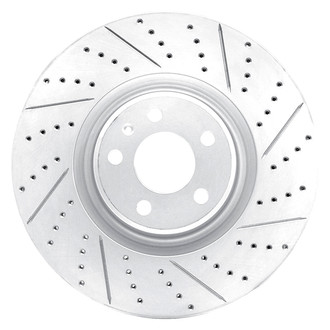 DFC® - Drilled and Slotted Front Passenger Side Brake Rotor