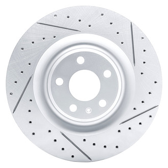 DFC® - Drilled and Slotted Rear Passenger Side Brake Rotor