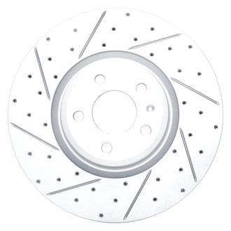 Dynamic Friction Company® - Drilled and Slotted Brake Rotor