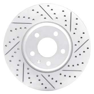DFC® - Drilled and Slotted Front Passenger Side Brake Rotor