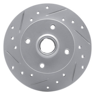 DFC® - Drilled and Slotted Rear Driver Side Brake Rotor