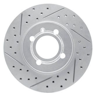 Dynamic Friction Company® - Drilled and Slotted Brake Rotor