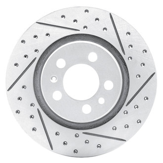 DFC® - Drilled and Slotted Front Passenger Side Brake Rotor