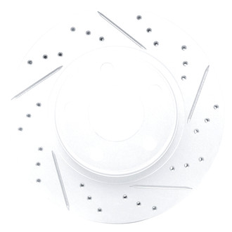 DFC® - Drilled and Slotted Front Passenger Side Brake Rotor