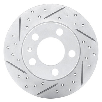 Dynamic Friction Company® - Drilled and Slotted Brake Rotor