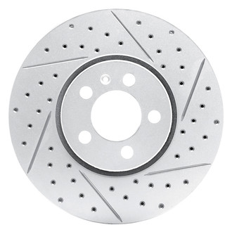 DFC® - Drilled and Slotted Front Passenger Side Brake Rotor