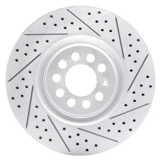 DFC® - Drilled and Slotted Front Passenger Side Brake Rotor
