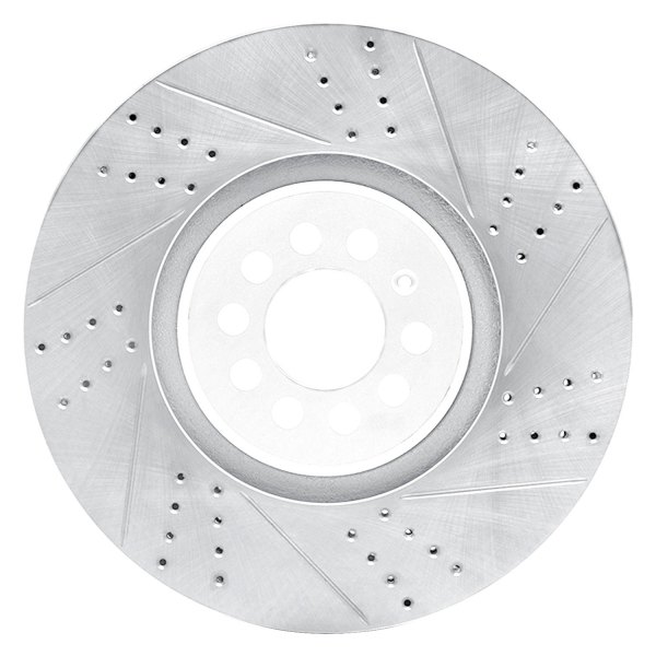 DFC® - Drilled and Slotted Front Drilled and Slotted Brake Rotor