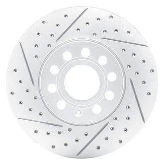 Dynamic Friction Company® - Drilled and Slotted Brake Rotor