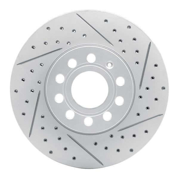 DFC® - Drilled and Slotted Front Drilled and Slotted Brake Rotor