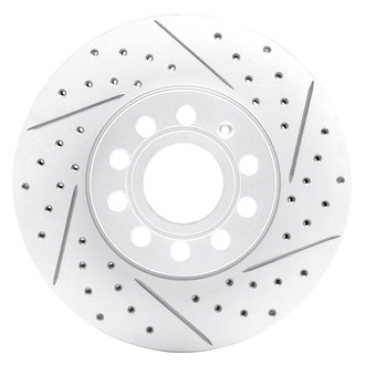DFC® - Drilled and Slotted Front Passenger Side Brake Rotor