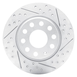 DFC® - Drilled and Slotted Rear Passenger Side Brake Rotor