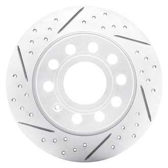 DFC® - Drilled and Slotted Rear Driver Side Brake Rotor