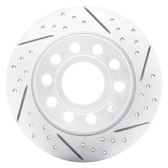DFC® - Drilled and Slotted Rear Passenger Side Brake Rotor