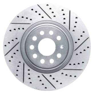 DFC® - Drilled and Slotted Front Passenger Side Brake Rotor
