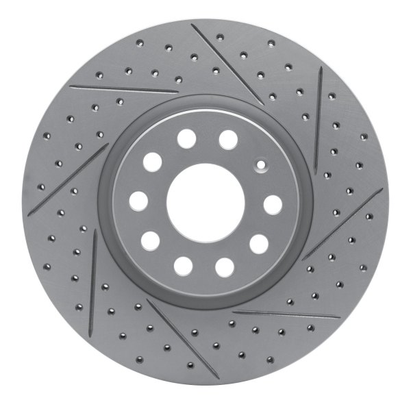 DFC® - Drilled and Slotted Front Drilled and Slotted Brake Rotor