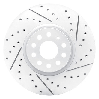 DFC® - Drilled and Slotted Front Passenger Side Brake Rotor