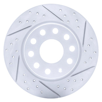 DFC® - Drilled and Slotted Rear Passenger Side Brake Rotor