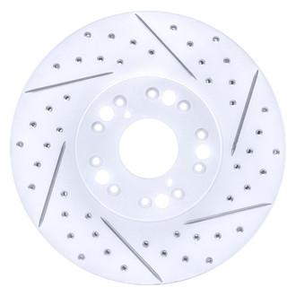 DFC® - Drilled and Slotted Front Passenger Side Brake Rotor