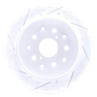 DFC® - Drilled and Slotted Rear Driver Side Brake Rotor