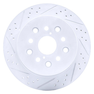 DFC® - Drilled and Slotted Rear Driver Side Brake Rotor
