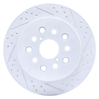 DFC® - Drilled and Slotted Rear Passenger Side Brake Rotor