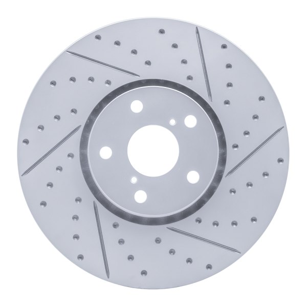 DFC® - Drilled and Slotted Front Drilled and Slotted Brake Rotor