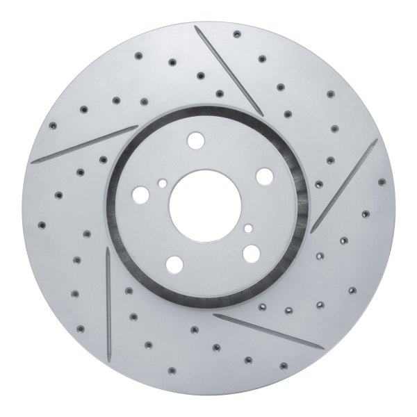 DFC® - Drilled and Slotted Front Drilled and Slotted Brake Rotor