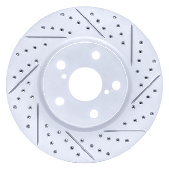 DFC® - Drilled and Slotted Front Passenger Side Brake Rotor