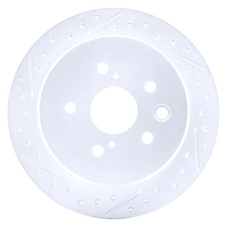 DFC® - Drilled and Slotted Rear Driver Side Brake Rotor