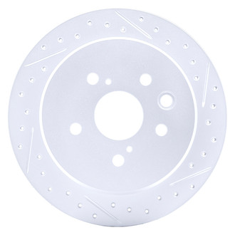 DFC® - Drilled and Slotted Rear Passenger Side Brake Rotor