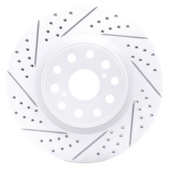 Dynamic Friction Company® - Drilled and Slotted Brake Rotor