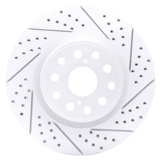 DFC® - Drilled and Slotted Front Passenger Side Brake Rotor