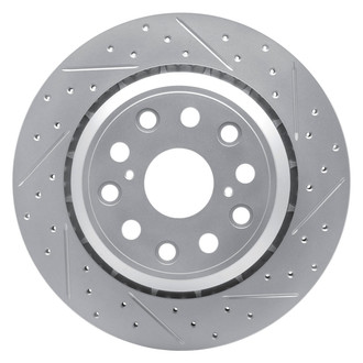 DFC® - Drilled and Slotted Rear Passenger Side Brake Rotor