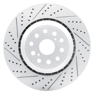 DFC® - Drilled and Slotted Rear Driver Side Brake Rotor
