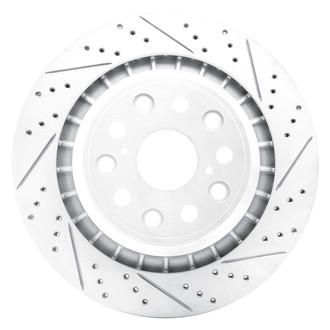 DFC® - Drilled and Slotted Rear Passenger Side Brake Rotor